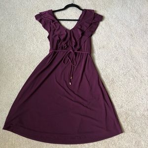 Feminine and Flirty Maternity Dress